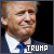 donald trump button